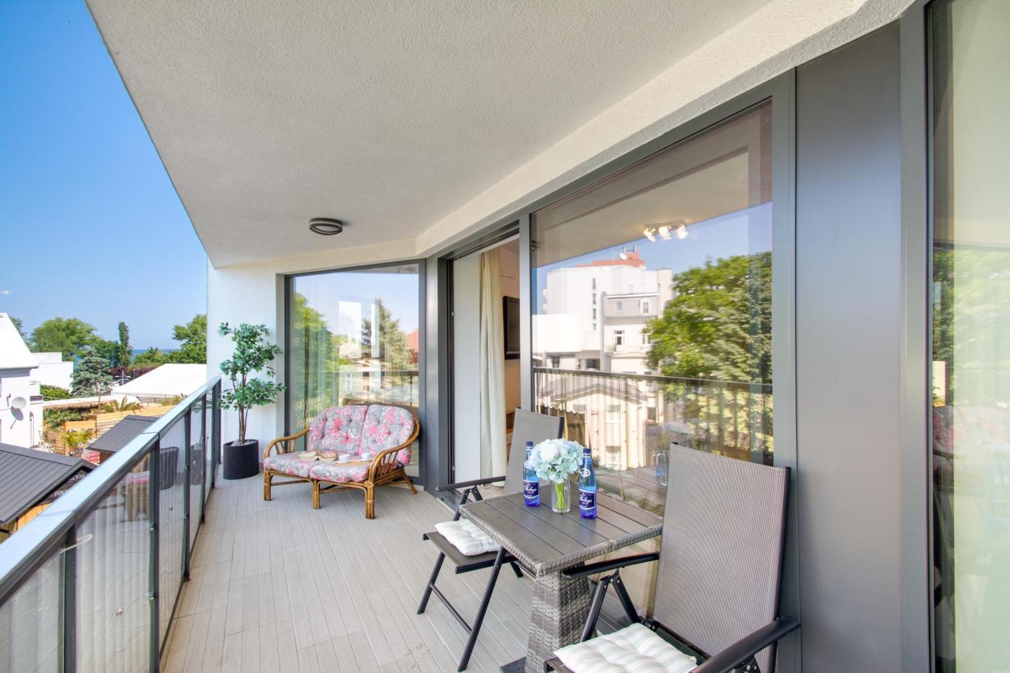 Apartamenty Horyzont Seaview By Rent Like Home Мендзиздрое Екстериор снимка