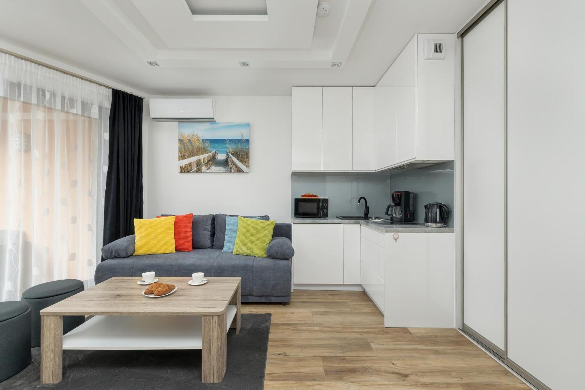 Apartamenty Horyzont Seaview By Rent Like Home Мендзиздрое Екстериор снимка